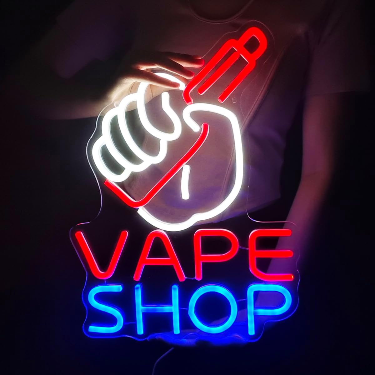 Vape shop sinal de néon para l - Vaping Store avaliação e preço