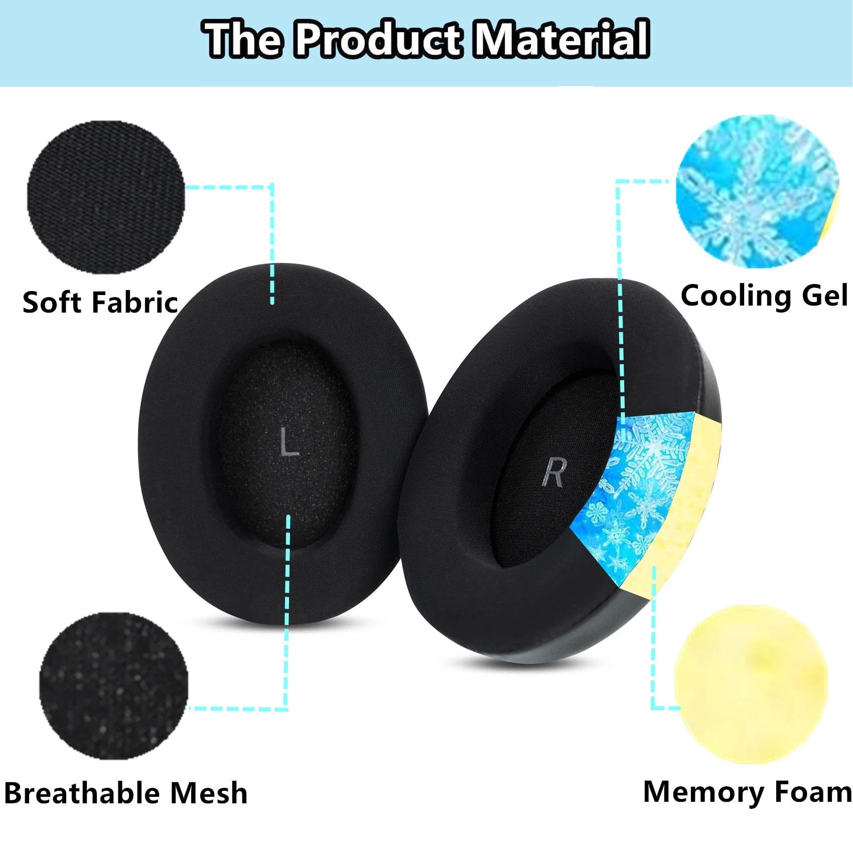 Almofadas de Gel Refrescante p - Sennheiser Headphone Momentum 4 avaliação e preço