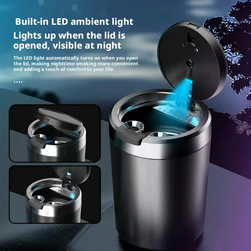 Cinzeiro Portátil LED Sem Fuma - Vape Decoration avaliação e preço
